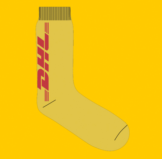 DHL Vetements Socks