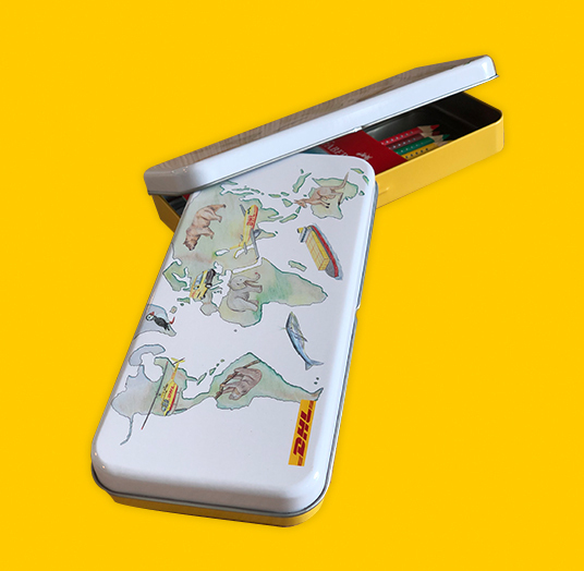 DHL Pencil Box